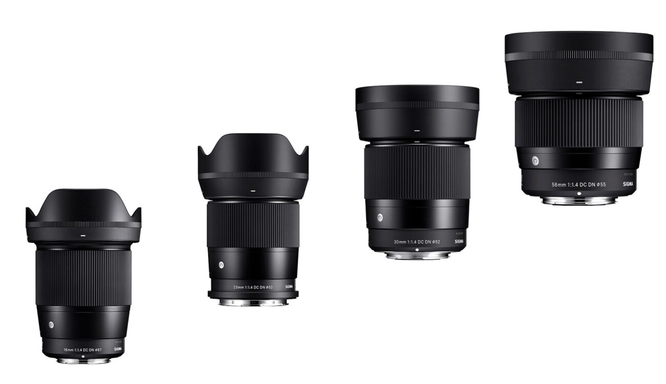 SIGMA Contemporary Line Adds Four AF Lenses for Canon RF APS-C Cameras