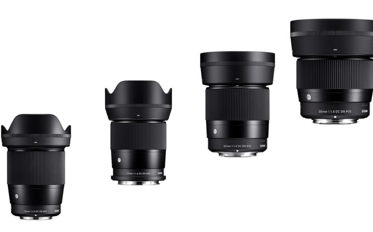 SIGMA Contemporary Line Adds Four AF Lenses for Canon RF APS-C Cameras