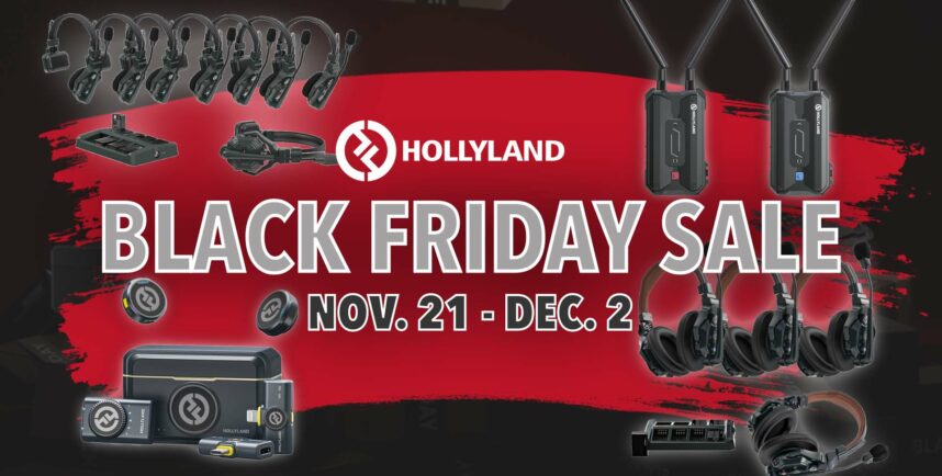 Hollyland Black Friday Deals - Offers on Wireless Audio, Intercom Products, and More