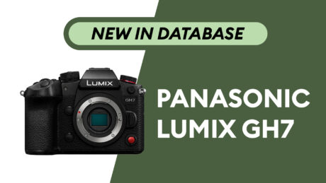 Panasonic LUMIX GH7 - Newly Added to Camera Database