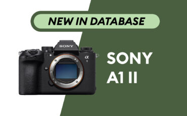 Sony Alpha a1 II – Newly Added to Camera Database