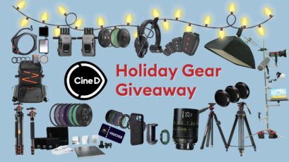 CineD Holiday Gear Giveaway - $20,000 in Prizes to Upgrade Your Kit