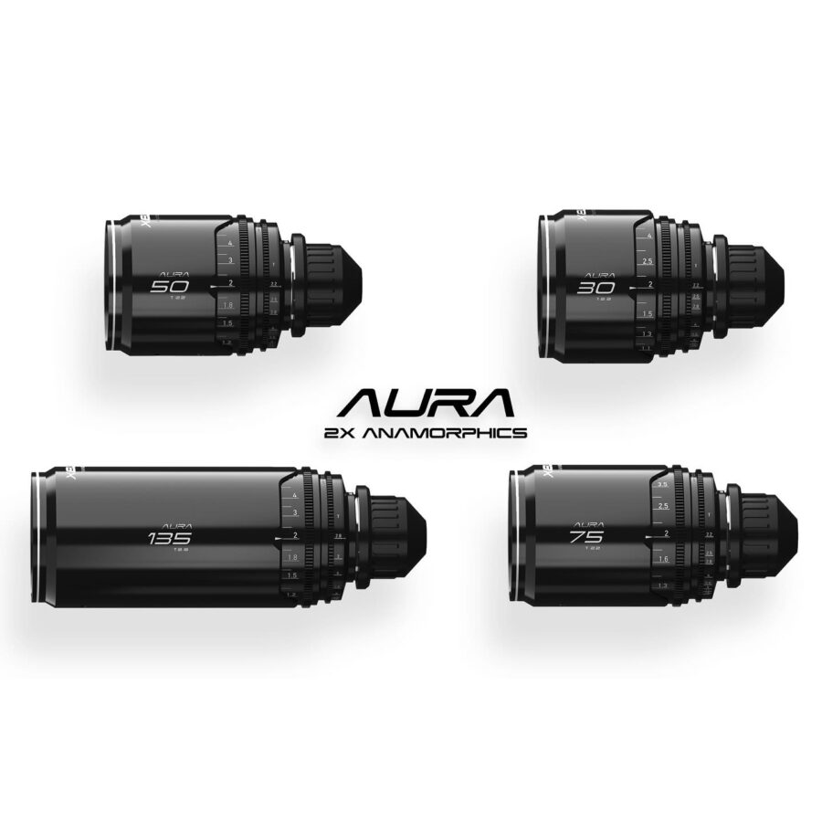 XELMUS AURA 2x anamorphic S35 lens series