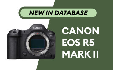 Canon EOS R5 Mark II - Newly Added to Camera Database