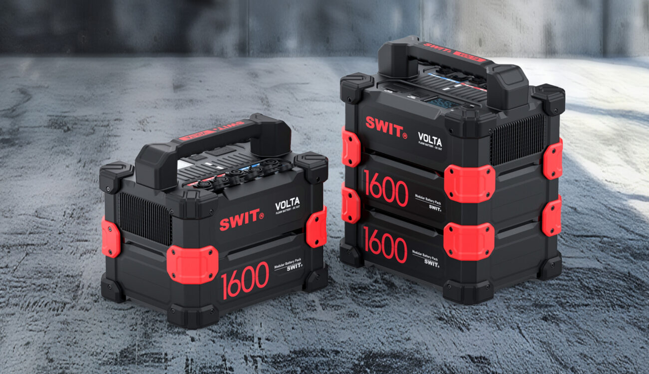 SWIT VOLTA Modular Add-On Floor Battery Introduced - Compact Design, Massive Power Output