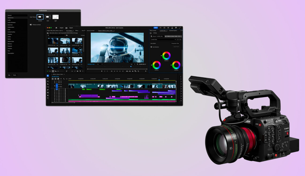 Adobe Adds Canon Cinema RAW Light Hardware Acceleration in Premiere Pro, After Effects, and Media Encoder