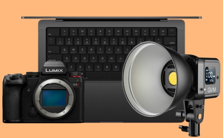 B&H Deals - Apple 14" MacBook Pro (Save $800), Panasonic LUMIX S5 II (Only $1,597.99 ), GVM 80w Bi-Color Portable Spotlight ($89)