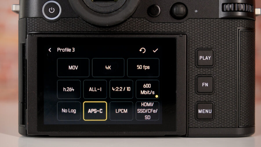 4K50/60p is cropped and limited to APS-C mode only