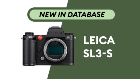 Leica SL3-S - Newly Added to Camera Database