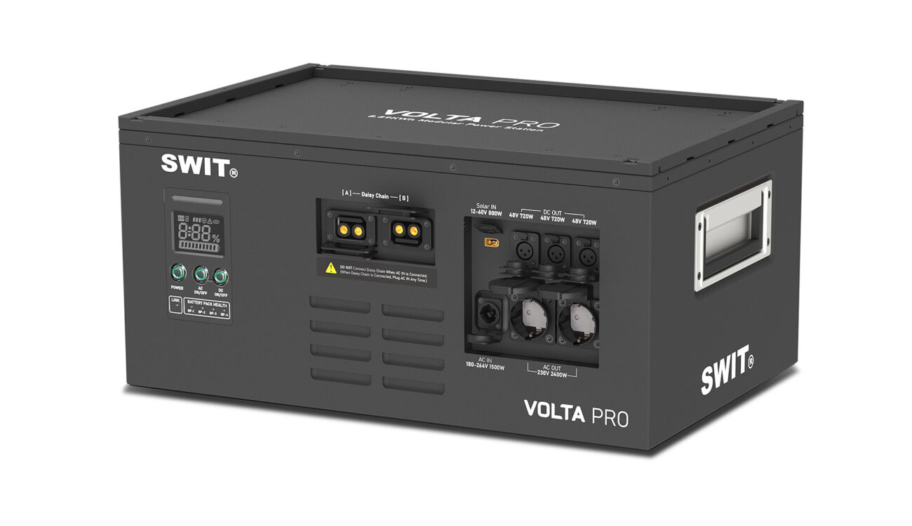 SWIT VOLTA PRO 9kWh Modular Power Station Introduced - 3200W Power Output