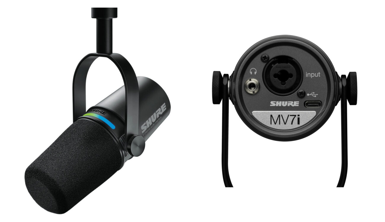 Shure MV7i Smart Microphone + Interface Announced