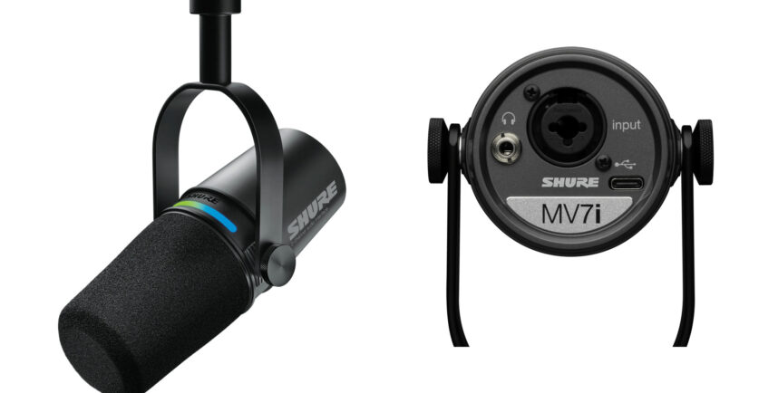 Shure MV7i Smart Microphone + Interface Announced