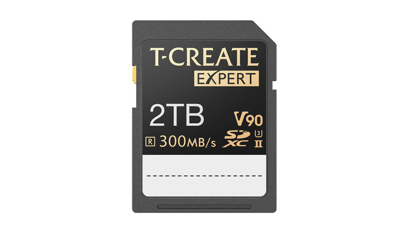 T-CREATE EXPERT 2TB V90 SD Memory Card Announced - Extremely High Capacity, UHS-II Connectivity, and More