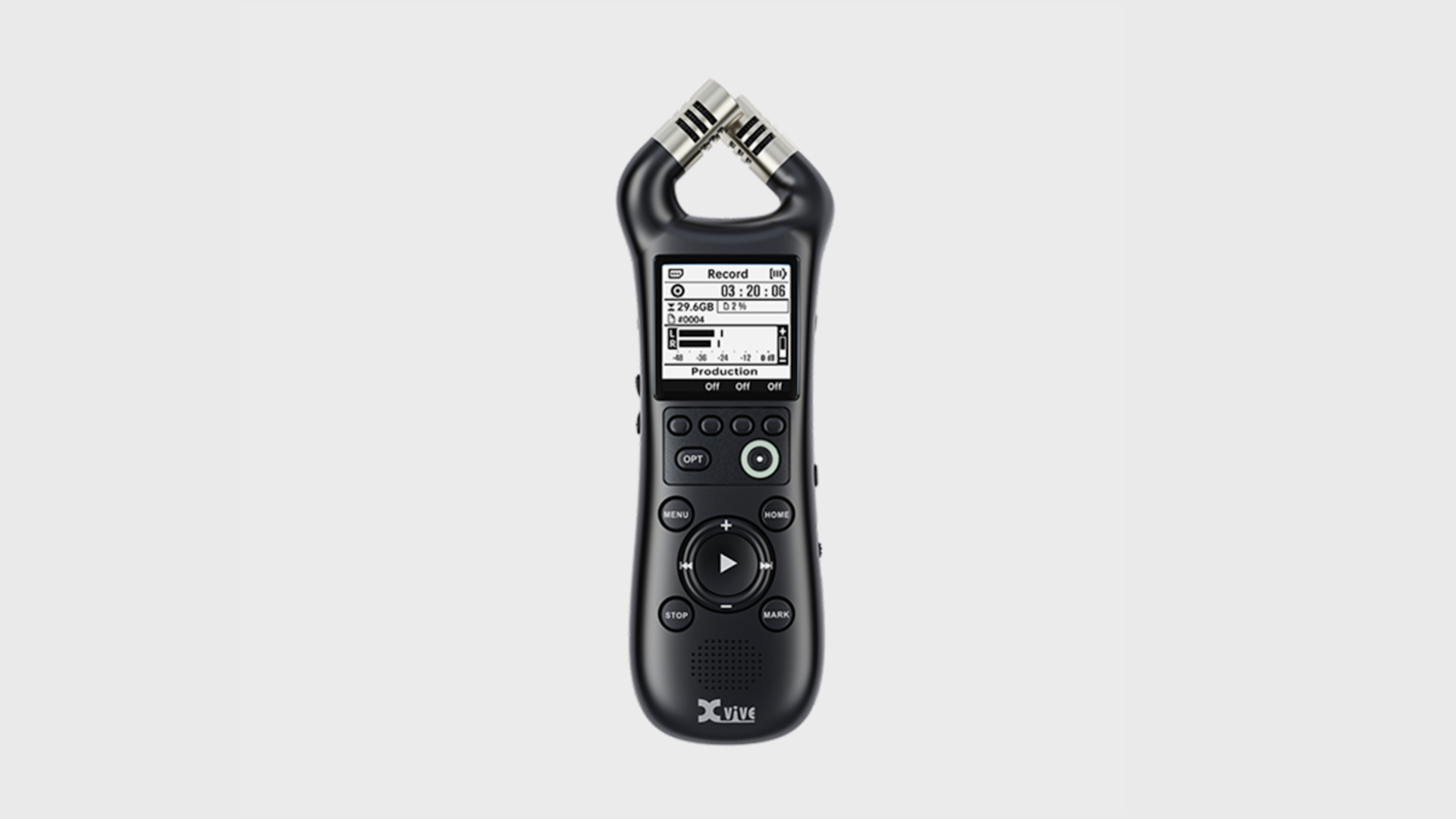 Xvive XV1-R Portable Stereo Audio Recorder With 32-Bit Float Recording Announced – Only $89.99