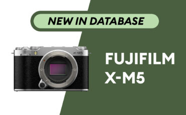 FUJIFILM X-M5 - Newly Added to Camera Database