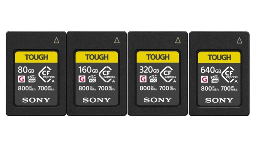 Sony TOUGH CFexpress Type A memory cards