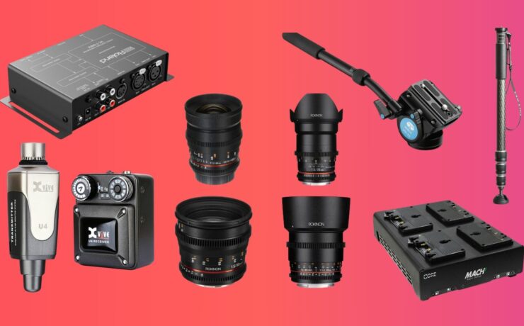 B&H Deals - Rokinon Cine DS Lens Bundle, Gitzo Monopod, Core SWX Mach4 Charger, and More